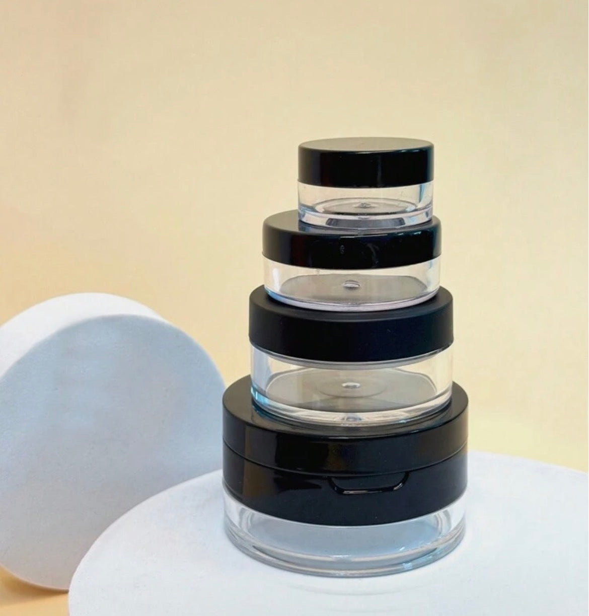 Mini Refillable Powder Containers