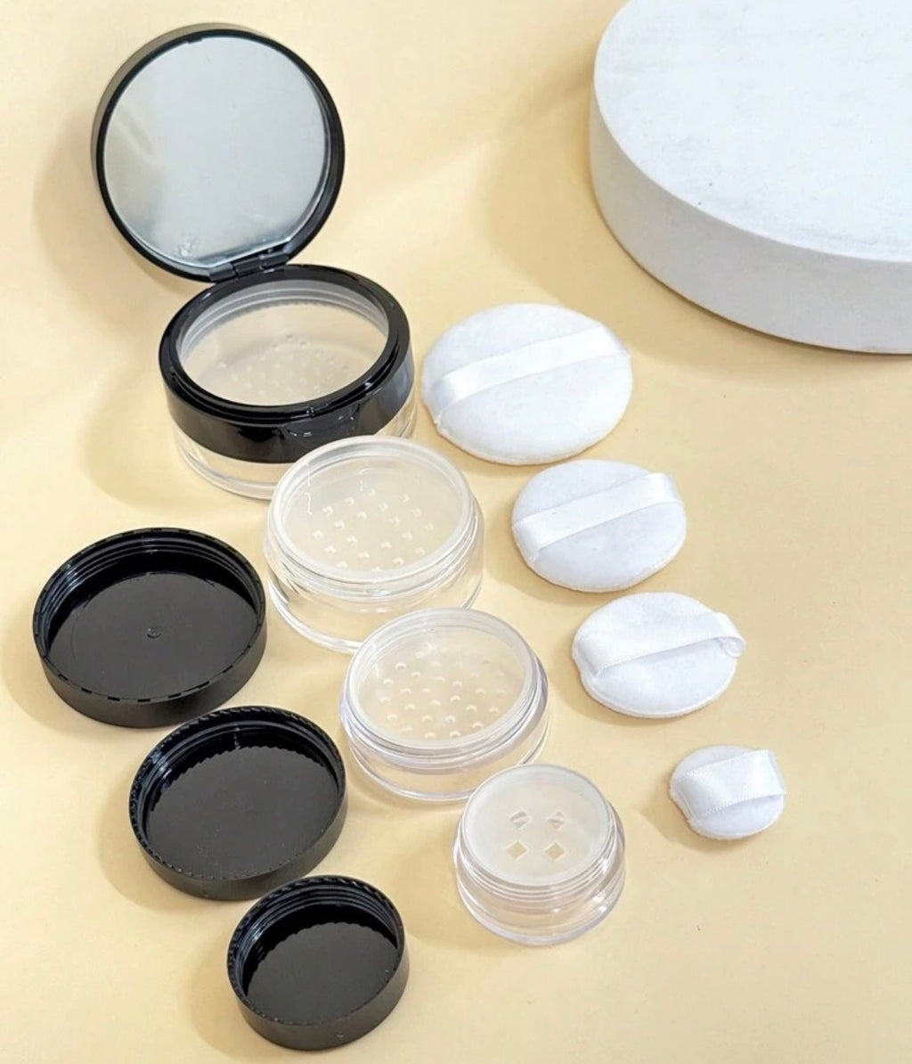 Mini Refillable Powder Containers