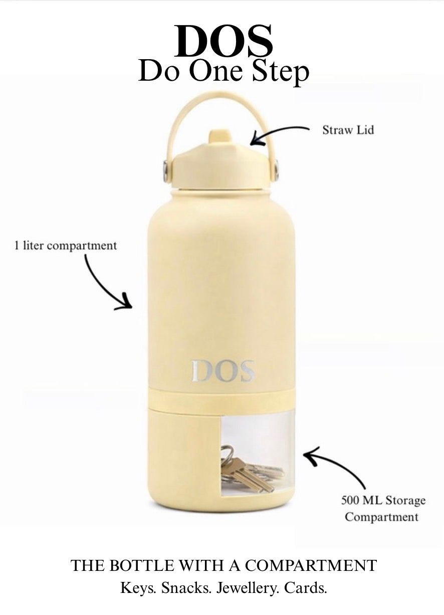 Pastel Yellow DOS Water Bottle Pre Orders