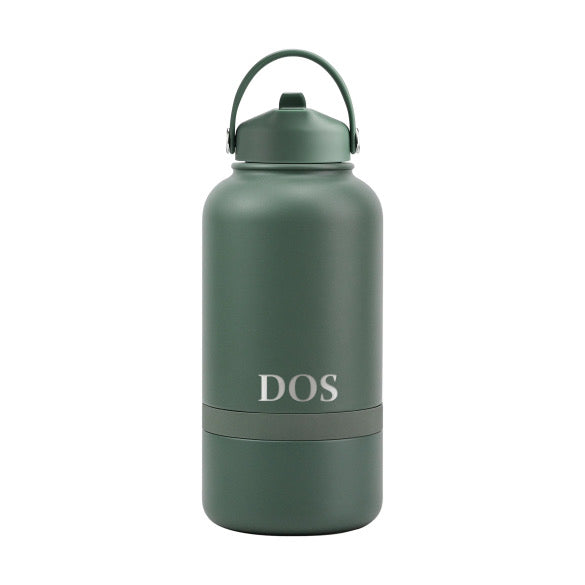 Forest Green DOS Water Bottle