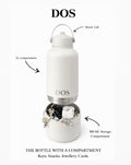 White DOS Water Bottle Pre Orders