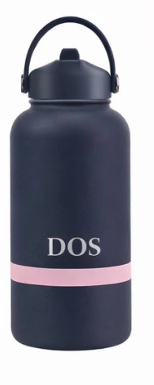Navy Blue DOS Water Bottle Pre Order
